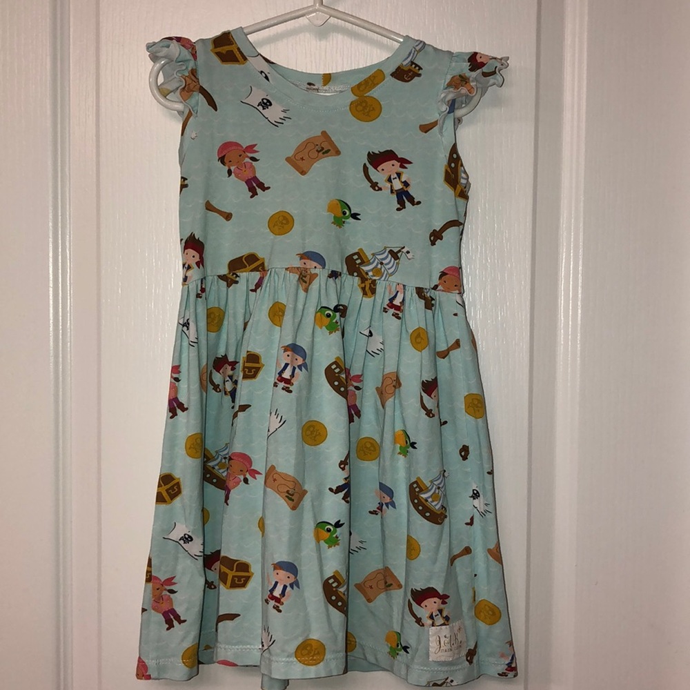 ⚓️Jake and the Neverland Pirates Dress 👗 Size 4T